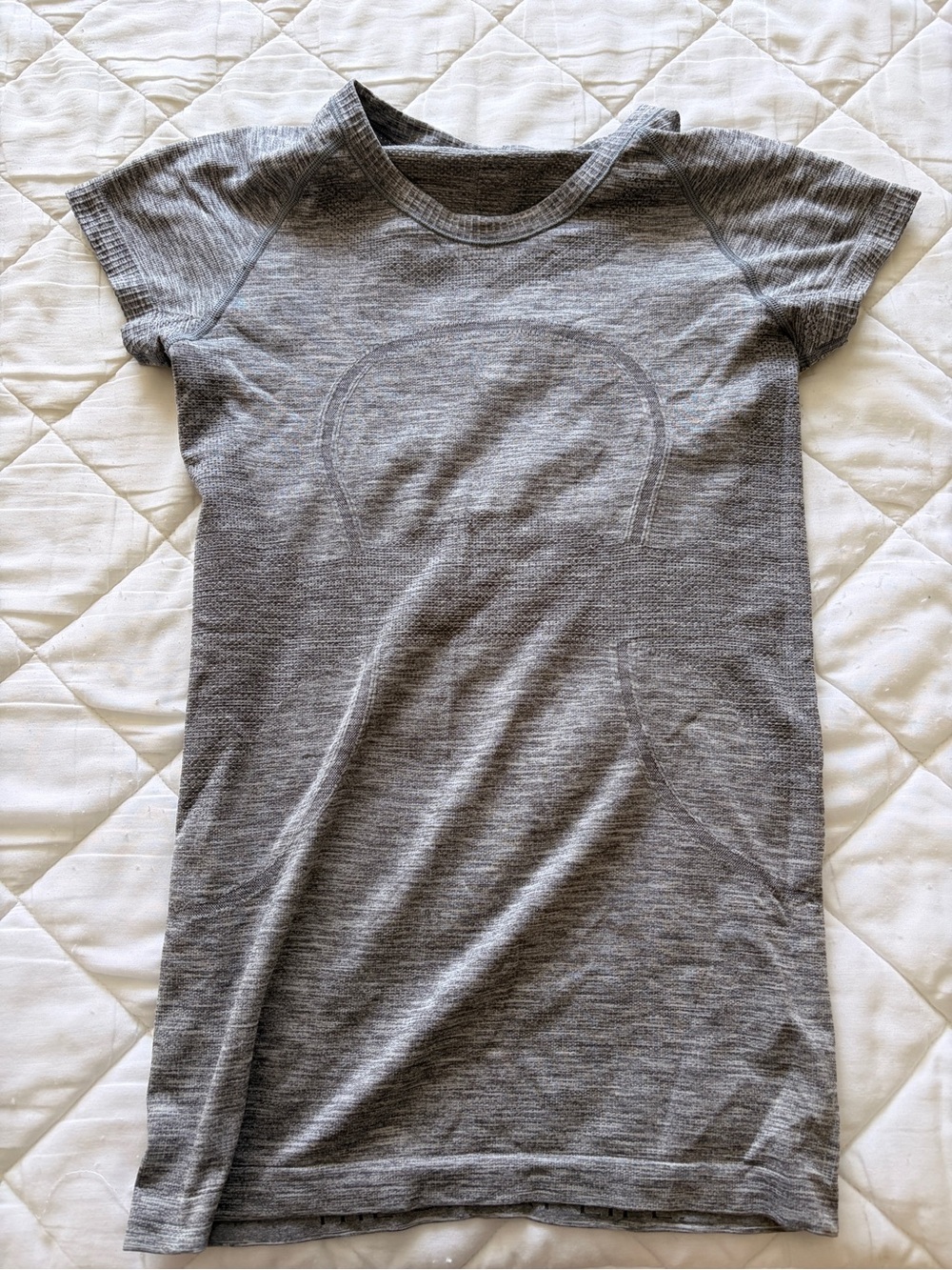 Heather Gray Lululemon Short Sleeve Tee